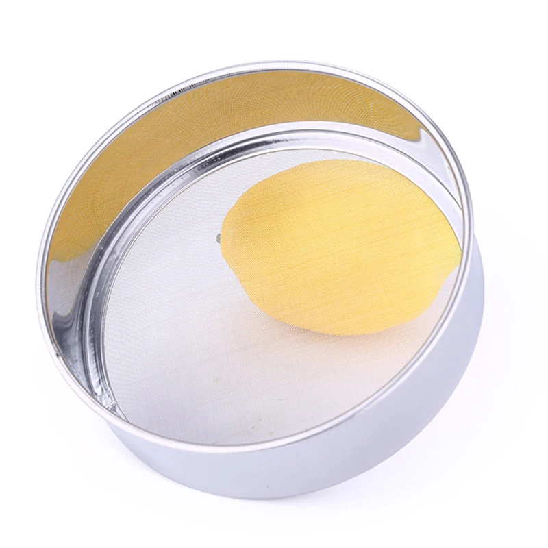 Кухонная тонкая нержавеющая сталь сетчатый масляный фильтр мука Дуршлаг Сито