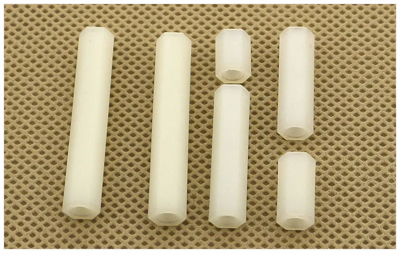 25 Pcs Nylon Standoff Spacer Screw M2 Female x Length 6mm-12mm | Обустройство дома