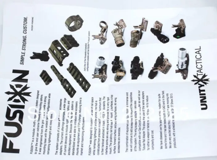 Fusion Multi-purpose Scope Mount System Tan Or Black | Спорт и развлечения