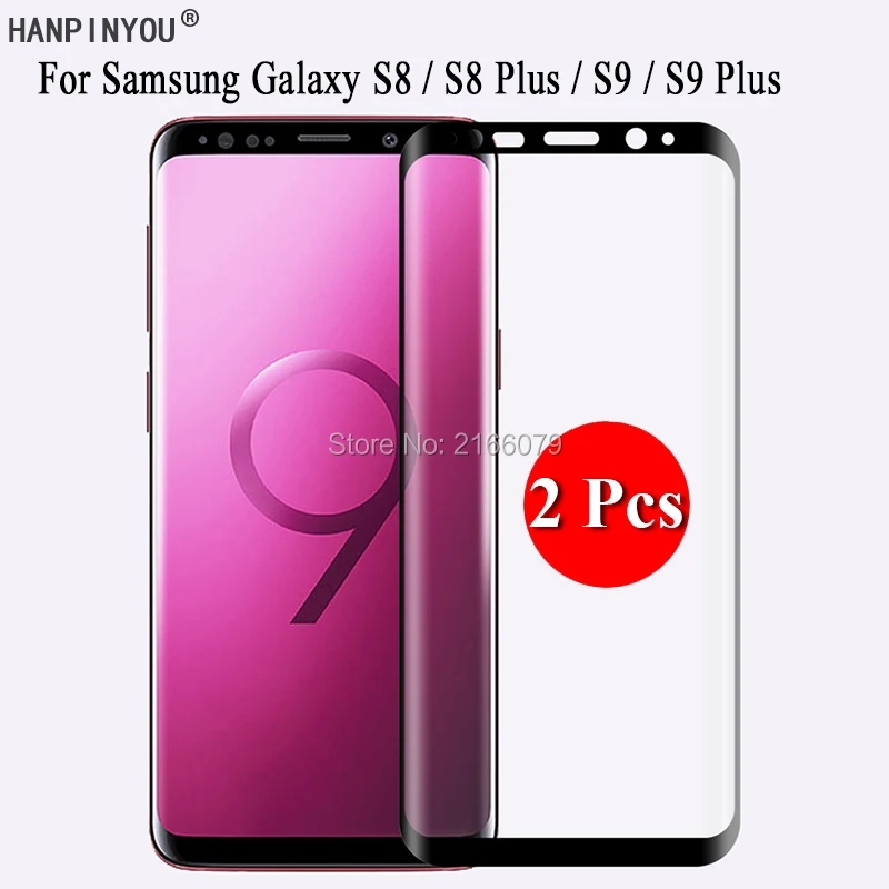 

2 шт., ультратонкая изогнутая Защитная пленка для Samsung Galaxy S8 S9 S8 + S9 + Plus 9H
