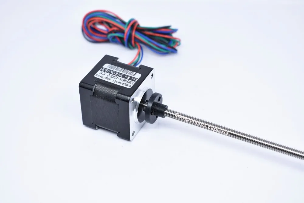 Nema14 Leadscrew шаговые двигатели 150 мм T5 * 2 винтовой стержень линейный шаговый