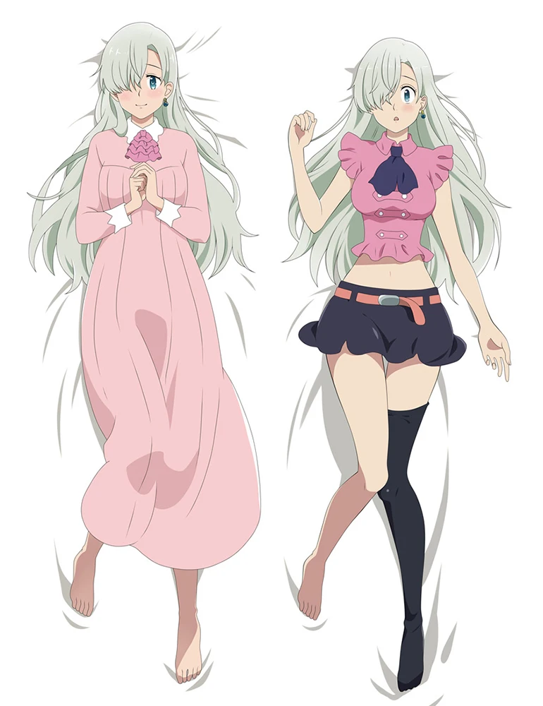 Аниме Nanatsu no Taizai Seven Deadly Sins character sexy girl Elizabeth Подушка Dakimakura чехол для обнимающего