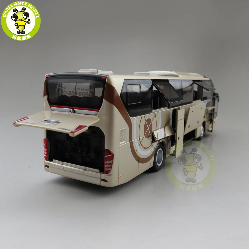1/42 YuTong автобус ZK6128HQB автобус литой под давлением автобус модель автомобиля мальчик Gilr подарки игрушки