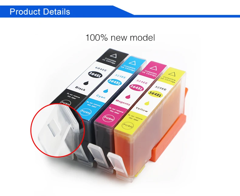 Befon совместимый 364 XL картридж Замена для hp 364 hp 364 684EE чернильный картридж Deskjet 3070A 5510 6510 B209a C510a принтер