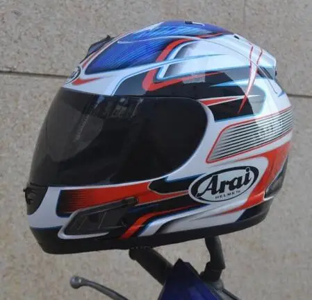 Бесплатная доставка мотоциклетный шлем для ARAI Полнолицевой синий Capacete четыре