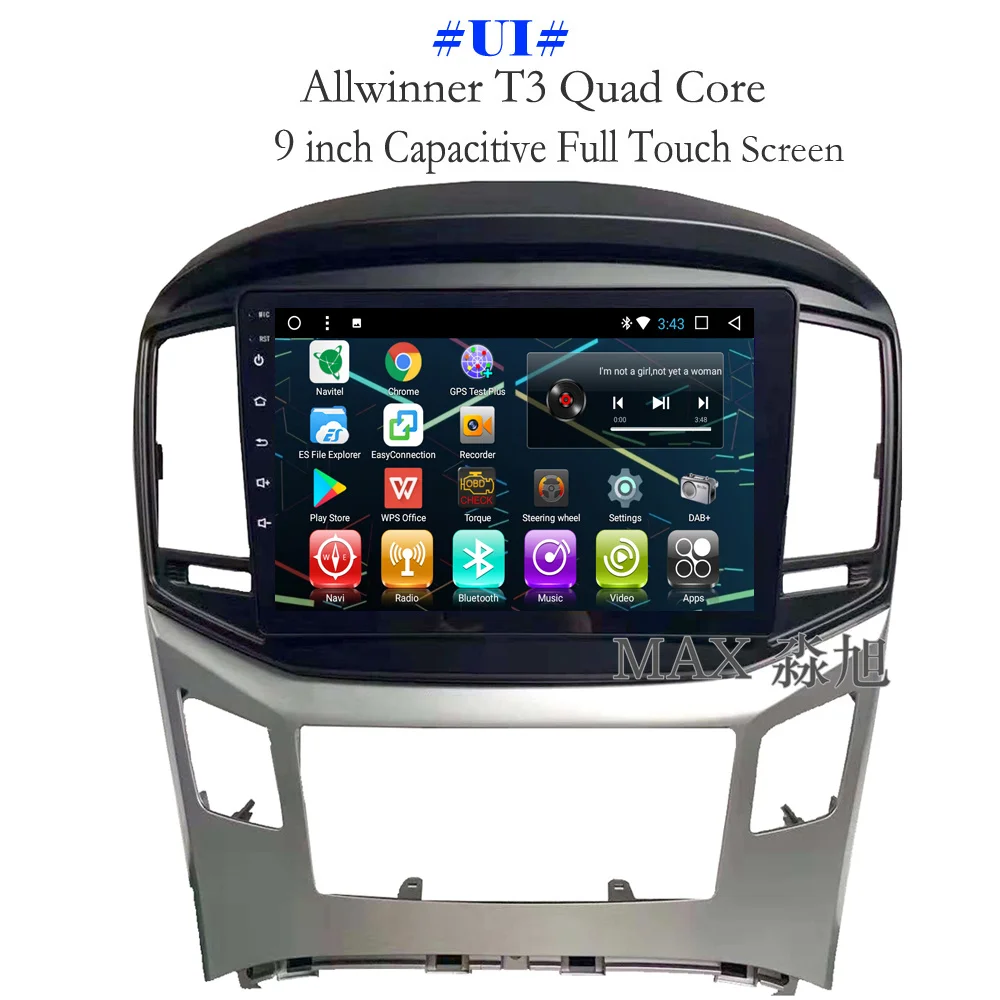 MAX 2G 32G Android 8.1.0 Автомобильный DVD плеер для Hyundai H1 Grand Starex Travel Cargo/iLOAD Car radio RDS GPS