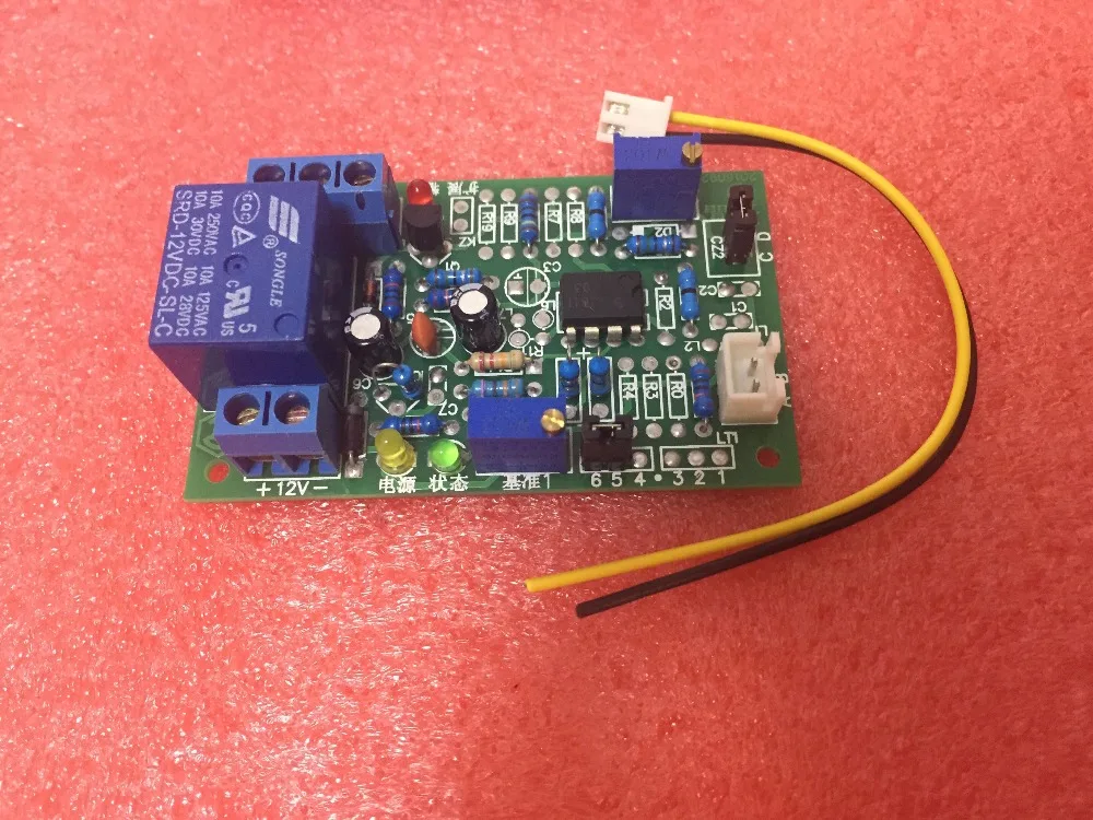 5 шт./лот LM393 LM339 двойной модуль сравнения напряжения окна с релейным модулем 12 В|with