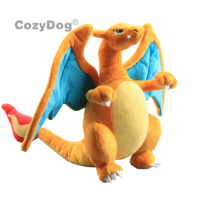 High Quality Ash's Charizard Soft Stuffed Dolls Pikachu Series Dolls Plush Toys Children Birthday Gift 22cm