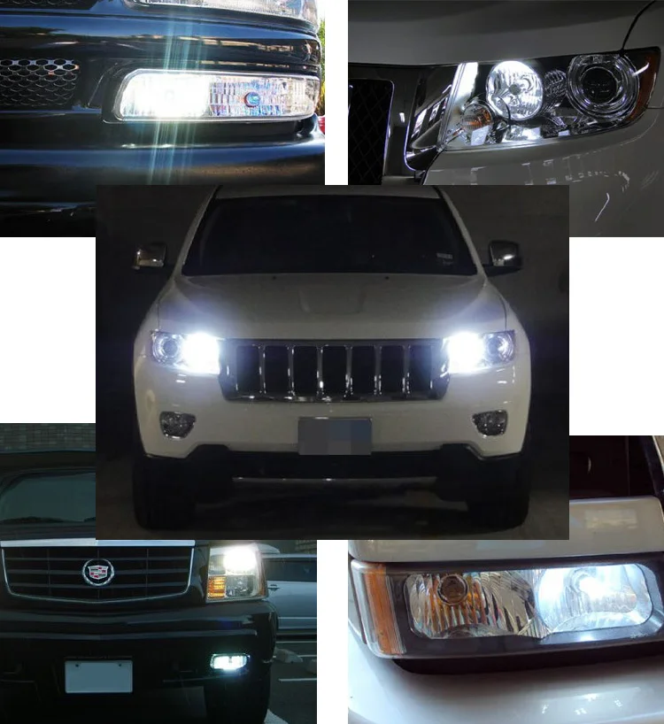 2 шт. автомобильные светодиодсветодиодный лампы H4 120 SMD 1210 3528 12 В|lamp 12v|super brightcar fog lamp
