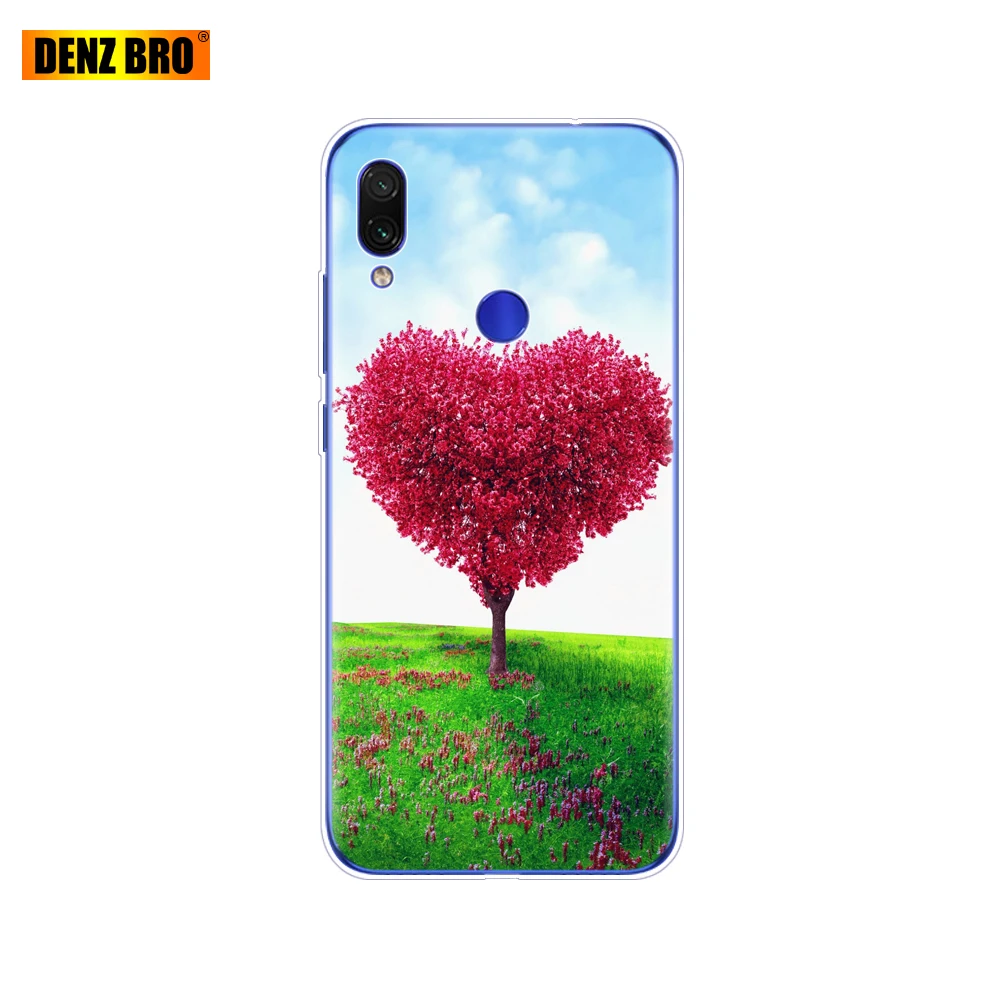 61903 Для Xiaomi Redmi Note 7 силиконовый мягкий ТПУ с рисунком для Xiaomi Redmi NOTE 7 PRO Чехол 6,3 дюймов Funda Coque Redmi Note7 чехол бампер - Цвет: 61903