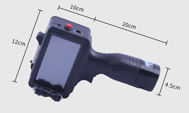 

Portable expiry date continue handheldinkjet code printer multifunction for industrial use