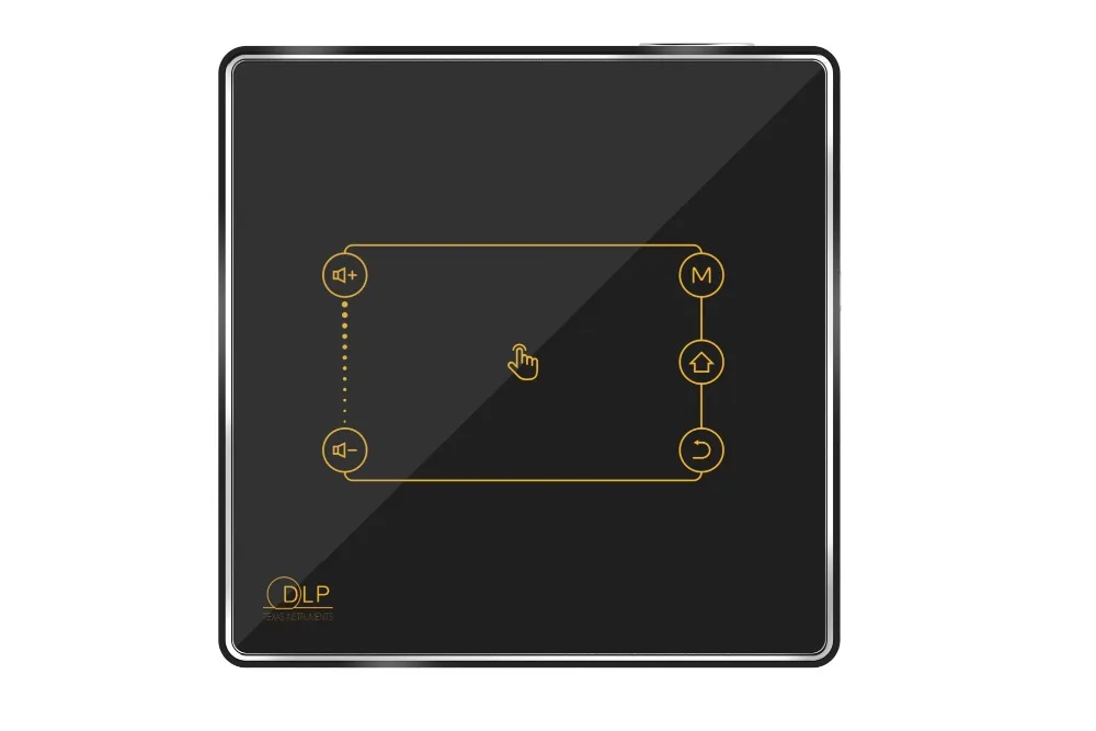 Карманный мини-проектор C9 PLUS проектор на базе android 7 1 2 4G/5G Wifi RK3328 2G/16GB bt 4 0 4k dlp |