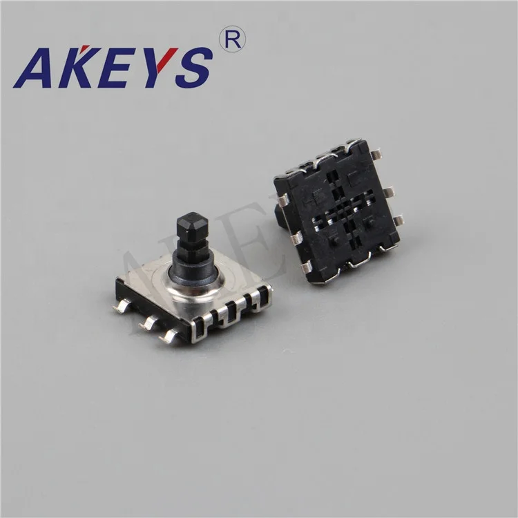 15 шт. YJ A07 03B 5 ходовой тактильный переключатель 10*10*9 SMD сброс многофункциональный