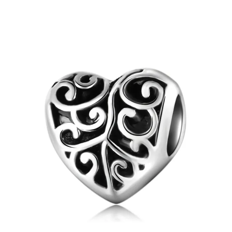 DIY bisuteria сердце любовь бижутерия с бисером bracciale французский бисер серебряные