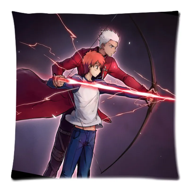 45x45 см чехол для диванной подушки Fate Stay night автомобильного дивана Наволочка на