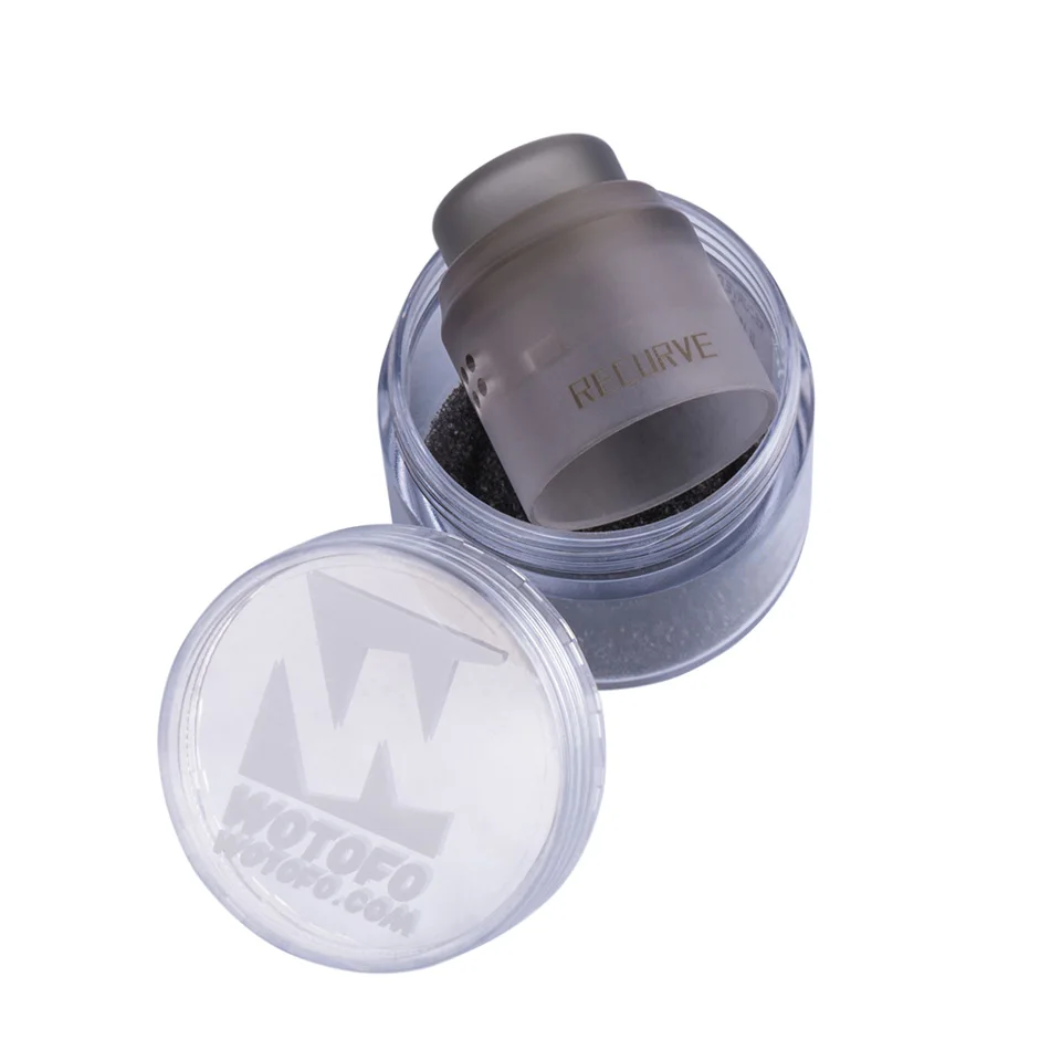 Оригинальный Wotofo Conersion кепки 24 мм для изогнутого двойного RDA Vape бак 810 капельного