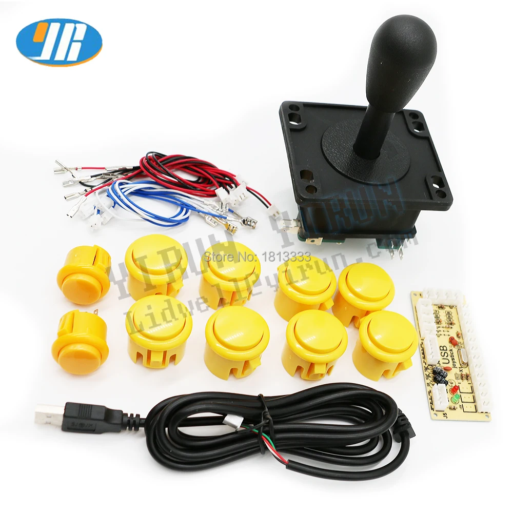 Комплект аркадных игр с нулевой задержкой USB для ПК/Raspberry Pi Way джойстик кнопка |