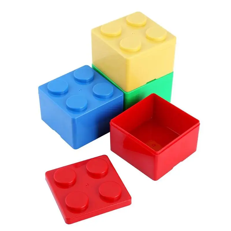 Креативная коробка для хранения DIY Legoings компактный чехол офисного дома