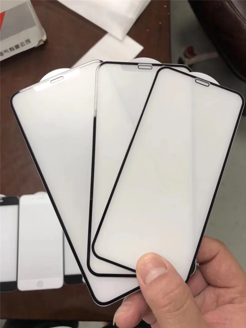 10 шт./лот без отпечатков пальцев матовое закаленное стекло для iPhone X 8 7 6S Plus защита