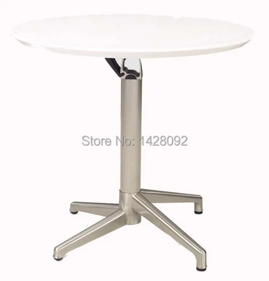 Модный современный напольный круглый свернутый АБС пластик матовый алюминиевый