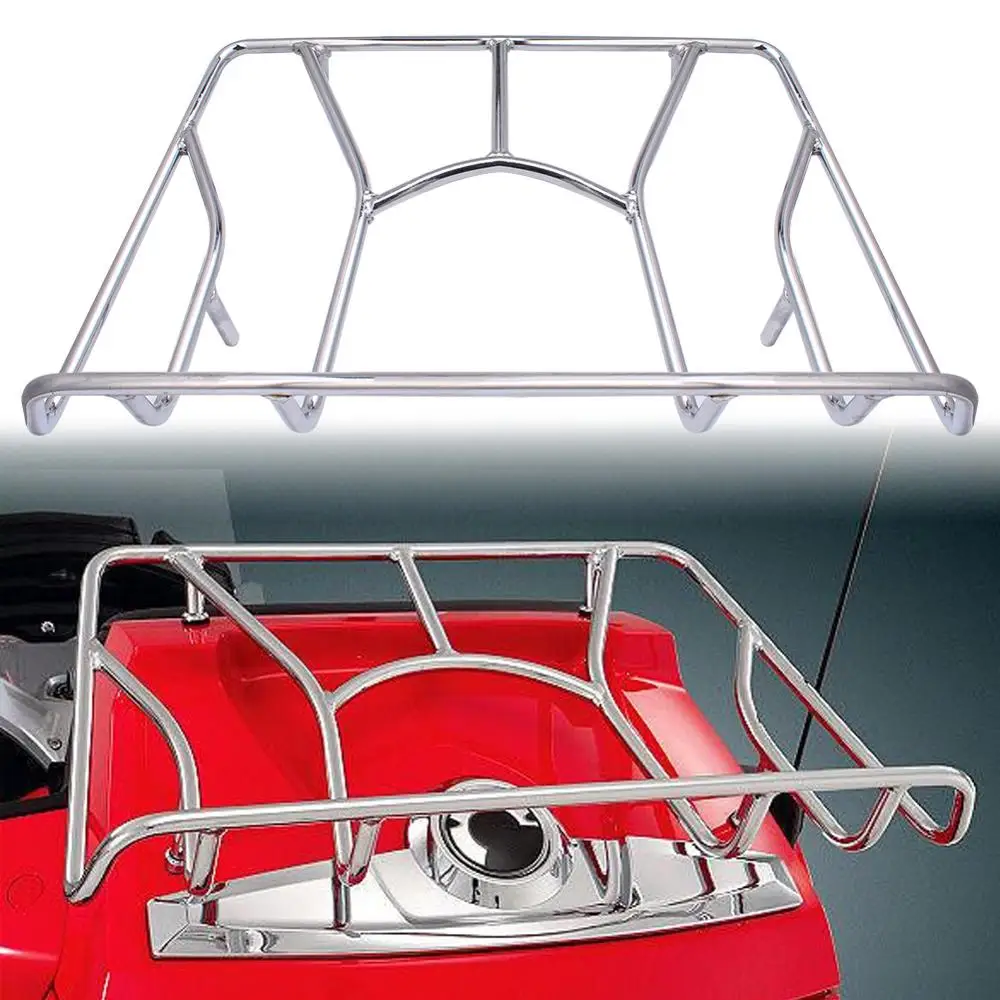 Мотоциклетная хромированная трубчатая Верхняя багажная стойка Tour Pak Carrier Trunk Rack для Can Am Spyder RT RTS RT Limited(#41-155) весь год