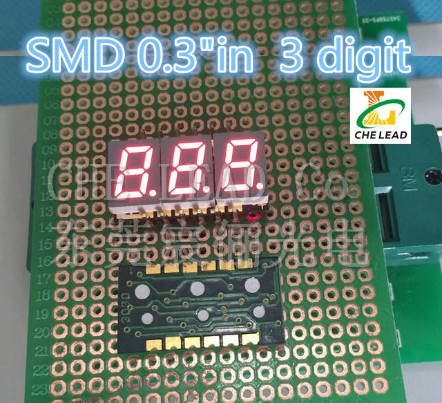 0 3 &quotSMD цифровая трубка красный значный светодиодный дисплей Модуль дюйма 7