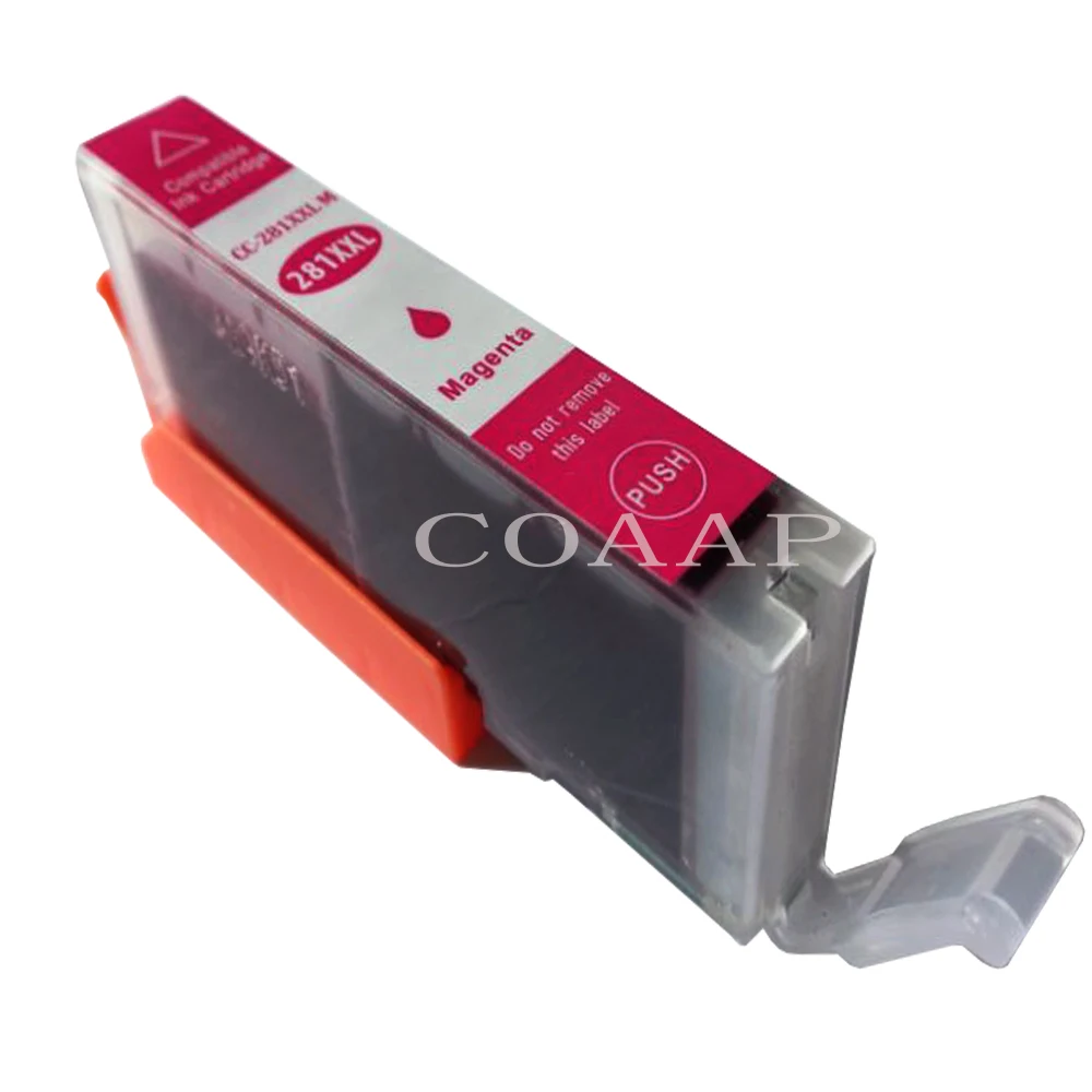 5 шт. совместимый PGI 280XL CLI 281XL чернильный картридж для canon 280 281 Pixma TS6120 TS8120 TS9120 струйный принтер