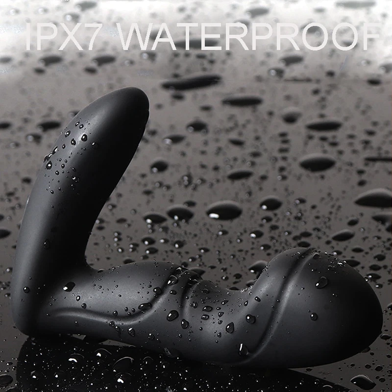 Беспроводной дистанционный Анальный вибратор мастурбатор для мужчин мощный