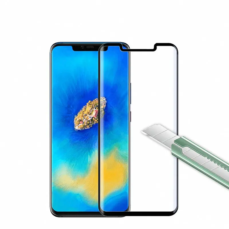 3D полное покрытие закаленное стекло протектор экрана для Huawei Mate 20 Pro LYA-L29 LYA-L09 LYA-AL00