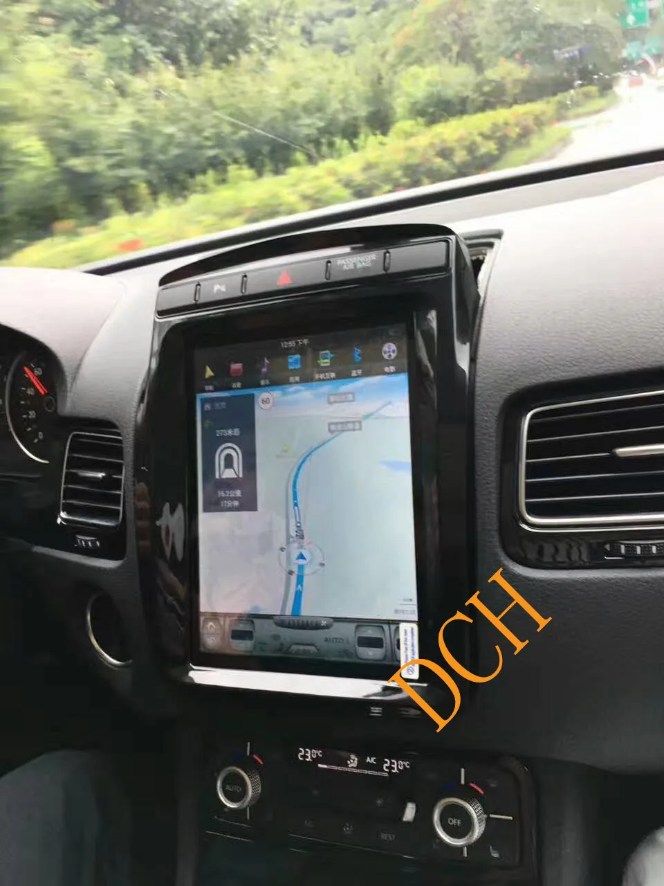 10,4 ''Тесла стиль Android 8,1 Авто DVD gps навигация для Volkswagen touare-g 2010- PX6 CARPLAY Радио Стерео ips авто