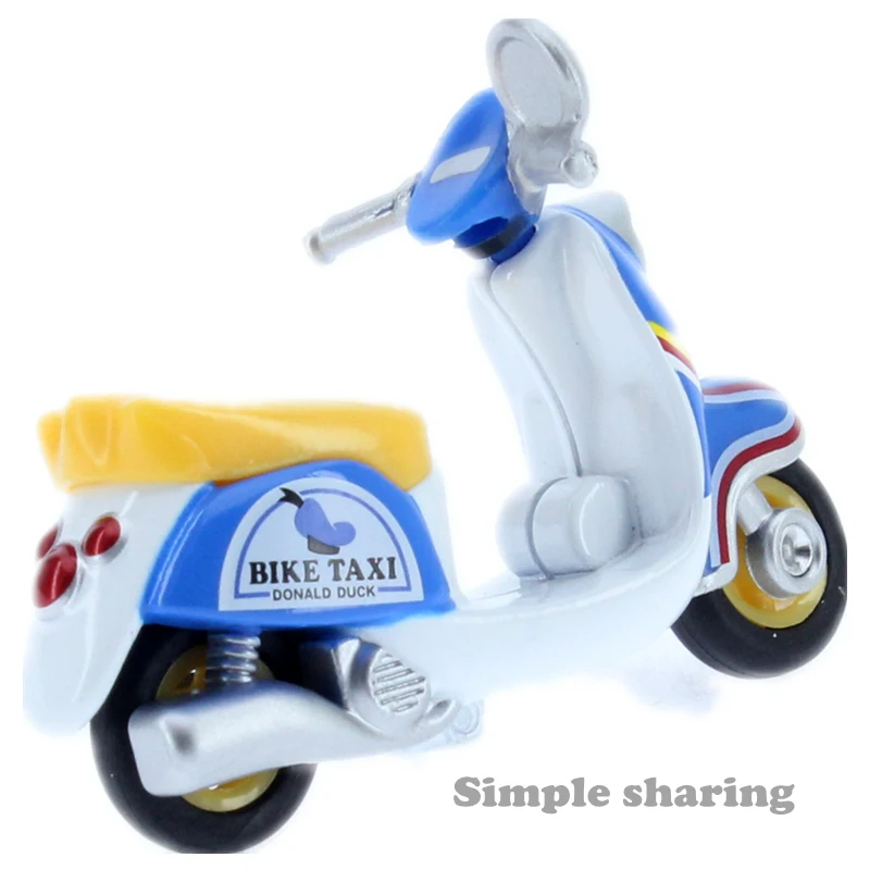 Takara Tomy Tomica набор моделей диснеевских мотоциклов ChimChim Дональд Дак велосипед такси