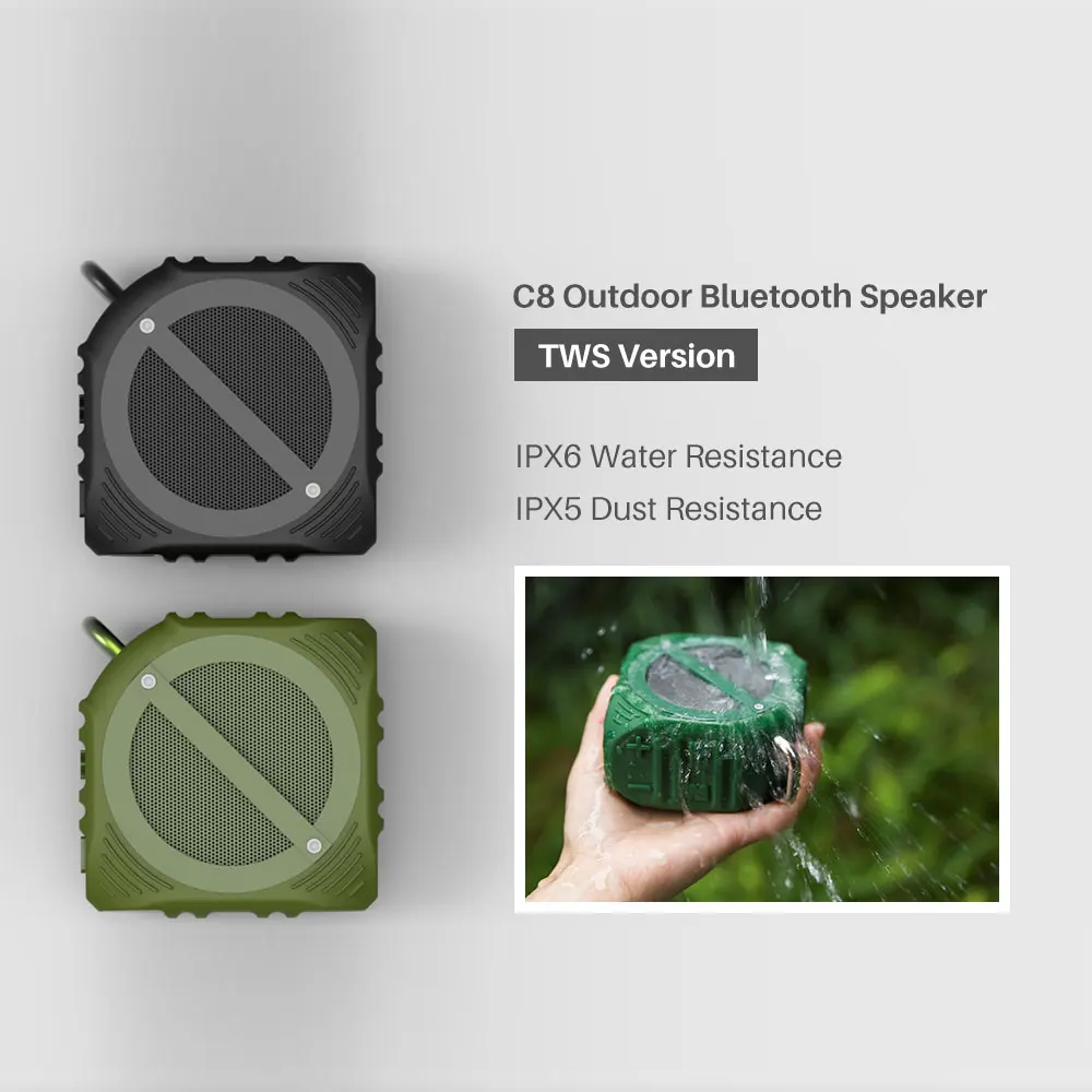 Открытый Водонепроницаемый Bluetooth Динамик наушники вкладыши TWS с версия IPX6