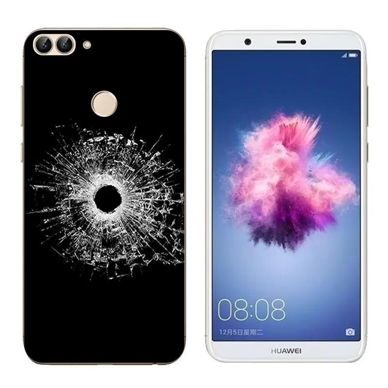 Мягкий ТПУ чехол для телефона Huawei P Smart Full Proctection скейтборд 5 65 дюймов силиконовый