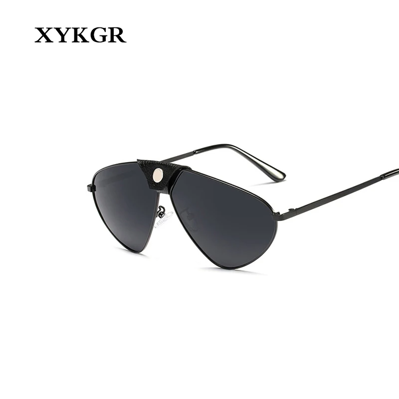 XYKGR новые модные Металлические поляризованные солнцезащитные очки женские