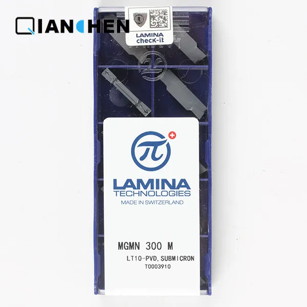 Оригинальные высококачественные Высокопроизводительные LAMINA MGMN 300 M LT10(10 шт./лот) вольфрамовые карбидные режущие инструменты вставки
