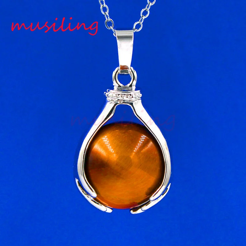 Подвеска маятник амулет с натуральным камнем Викка ведьма Европейский