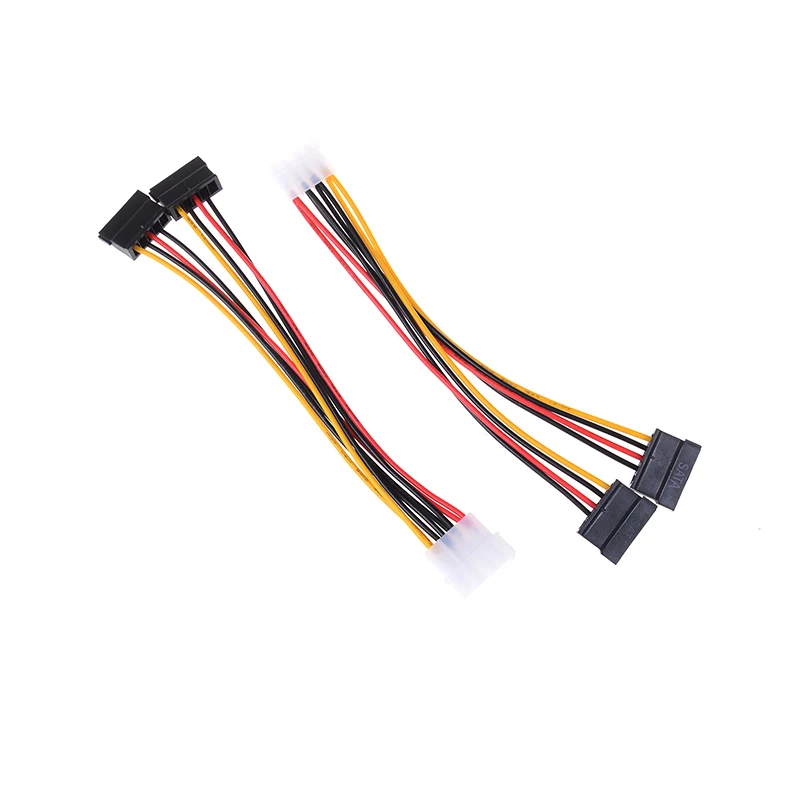 10 шт. компьютерный кабель 4 Pin IDE сплиттер питания 1 Папа 2 гнездо ATA/SATA Y жесткий диск