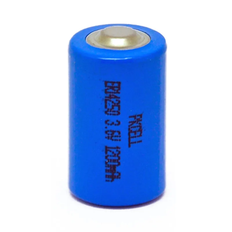 PKCELL 5 шт./лот 1/2AA 3 6 V ER14250 неперезаряжаемая батарея 14250 1200Mah 1/2 AA LS литиевая сухая