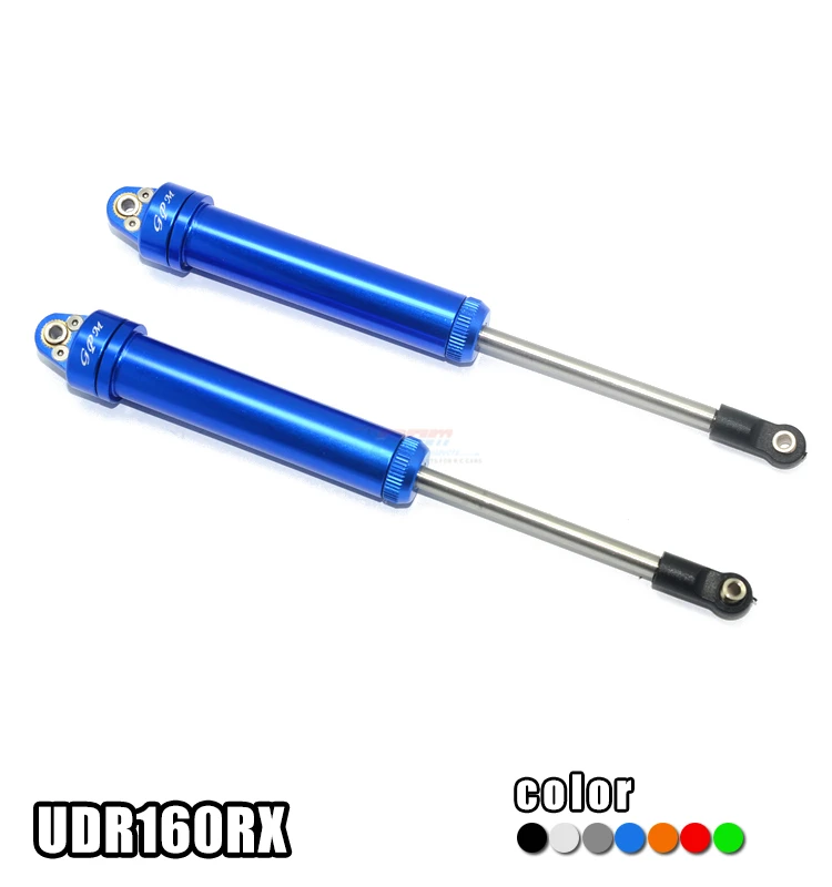 ALLOY REAR INTERNAL SHOCKS (160MM) - SET UDR160RX FOR 1/7 SCALE UNLIMITED DESERT RACER UDR | Parts &amp Accs