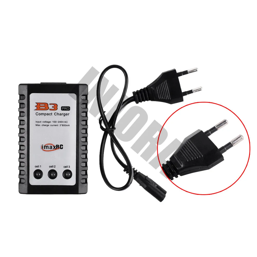 Новое Компактное зарядное устройство imaxRC B3 RC EU/US 2S 3S Lipo для радиоуправляемого