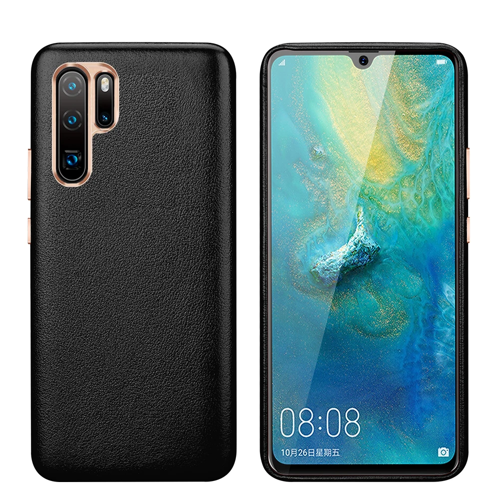 Чехол из натуральной кожи для Huawei P30 pro роскошный мягкий чехол телефона Mate 20