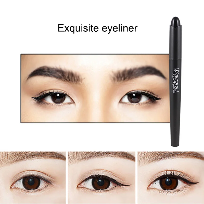 Карандаш для подводки глаз Быстросохнущий Водонепроницаемый Жесткий Макияж
