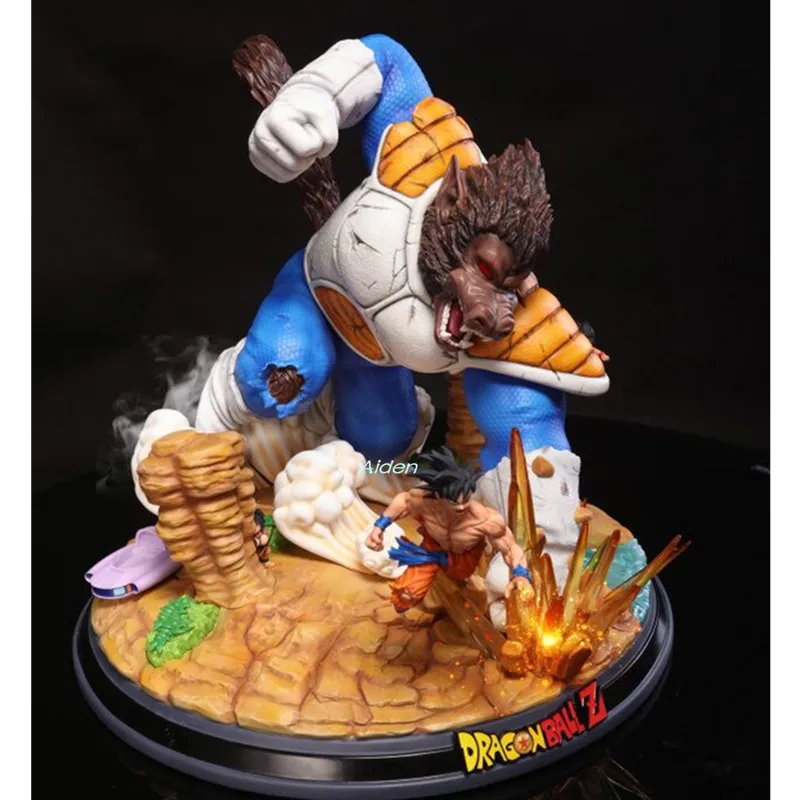 1" Статуя Dragon Ball Сон Гоку бюст Супер Saiyan полная длина портрет Вегета анимационная фигурка GK Коллекционная модель игрушки 48 см B786