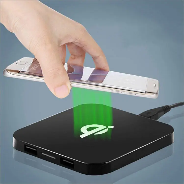 Зарядное устройство EtopLink Qi Q8 с двумя USB-портами для iPhone 8 X Samsung Galaxy S8 S7 S6 edge Note5 Note8 |