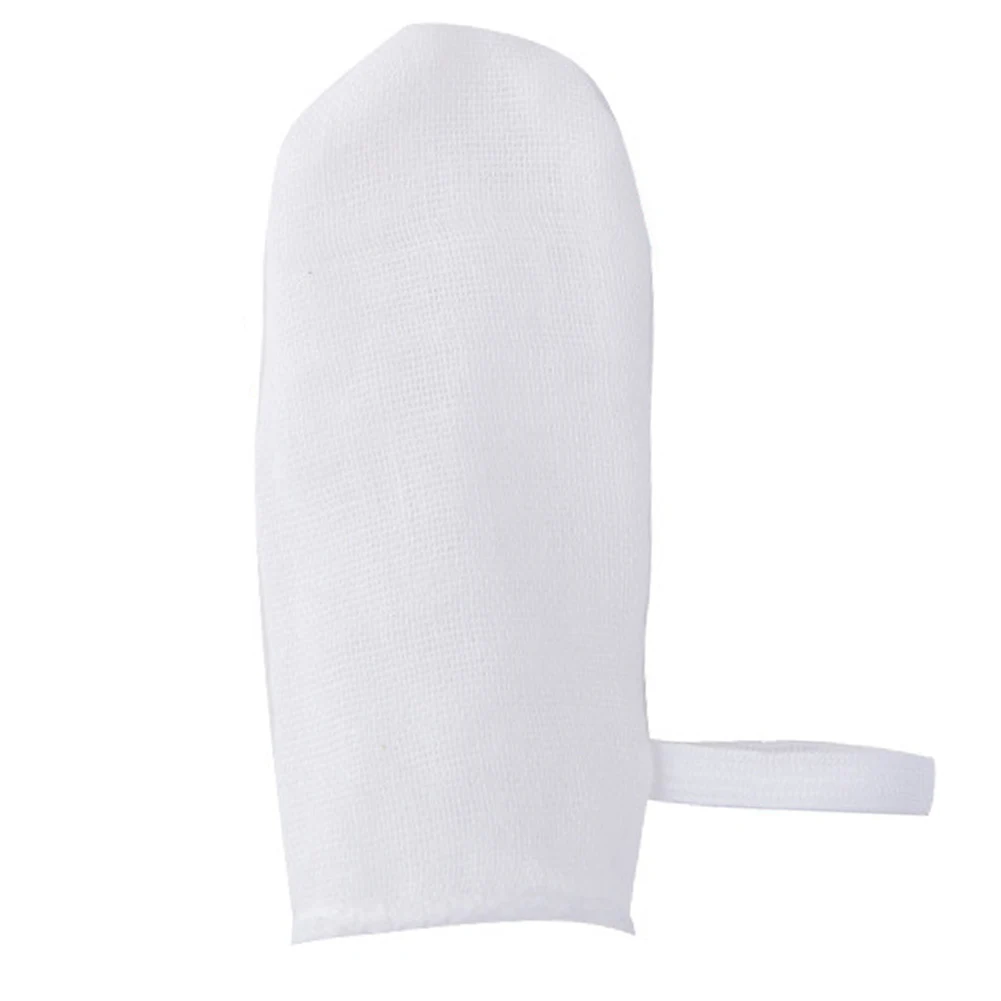 6pcs Soft Finger Toothbrush Dental Baby Care Hygiene Gauze White Infant Oral Cleaning