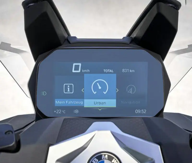 

Кластерная пленка для защиты от царапин Blu-Ray для BMW C400X 2018-ON