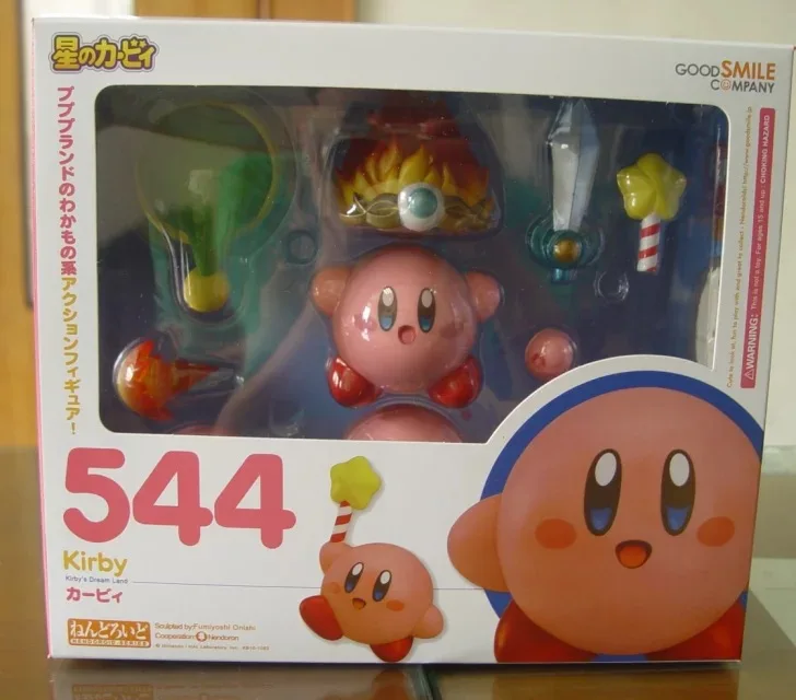 Аниме Marvel Nendoroid 544 милые Kawaii Kirby 10 см Фигурки игрушки | Игрушки и хобби