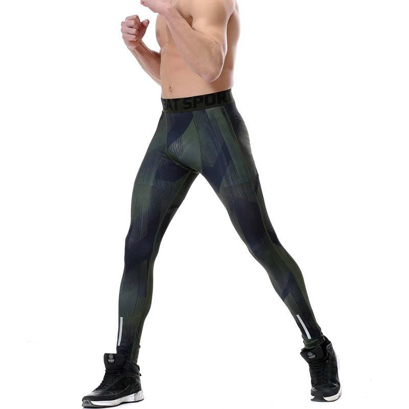 Ganyanr бренд Колготки Для мужчин Спортивные леггинсы Compression Long Брюки для девочек