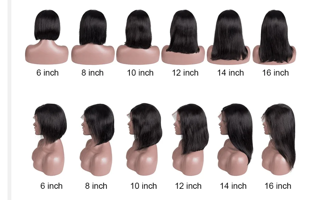 Rosabeauty бразильские 13x6 короткий Боб синтетические волосы Рэми прямые Синтетические волосы на кружеве парики из натуральных волос на кружевной основе натурального Цвет Синтетические волосы на кружеве al парик для черных Для женщин