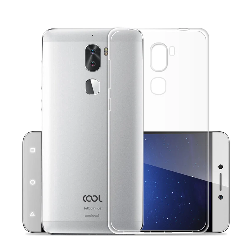 Чехол для LeEco LeTv Cool1 прозрачный двойной чехол из ТПУ мягкий силиконовый Cool 1
